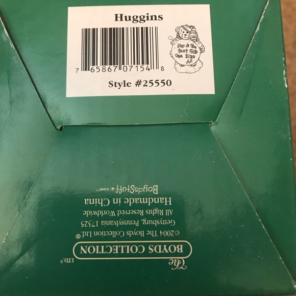 The boyds collection bear Huggins ornament 2004 - Picture 5 of 7